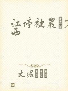 江停被严峫塞东西