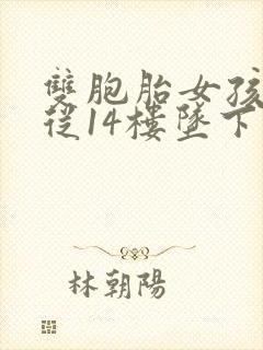 双胞胎女孩双双从14楼坠下