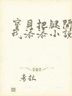 宝贝把腿开大让我添添小说