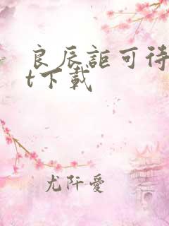 良辰讵可待txt下载