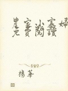 农家小寡妇全文免费阅读