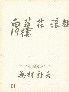 白莲花 滚粗 19楼