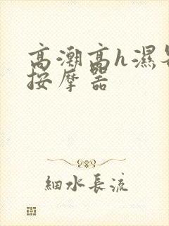 高潮高h湿各种按摩器