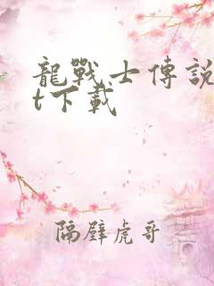 龙战士传说txt下载