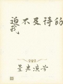 迫不及待的想要我