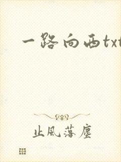 一路向西txt