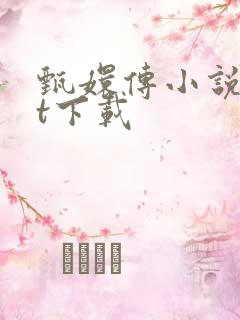 甄嬛传小说txt下载