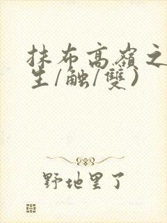 抹布高岭之花(生/触/双)