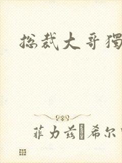 总裁大哥独宠妻