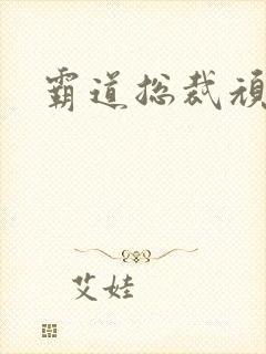 霸道总裁顽劣妻