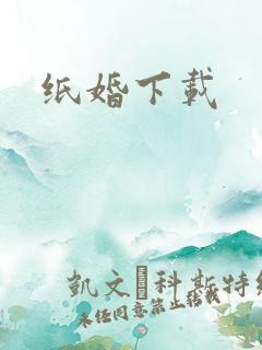 纸婚下载