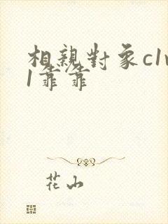 相亲对象c1v1靠靠