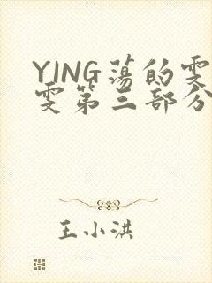 YING荡的雯雯第三部分