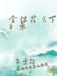 金银花《下厨房》车