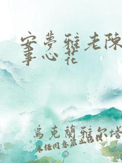 安梦雅老陈的故事心花