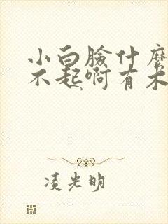 小白脸什么的伤不起啊有木有