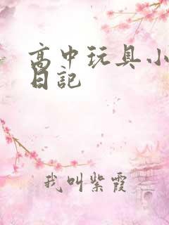 高中玩具小诗的日记