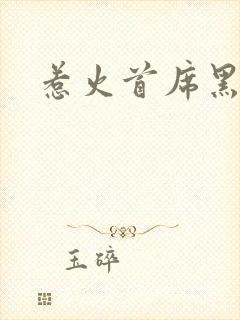 惹火首席黑老大