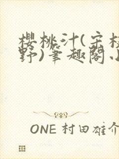 樱桃汁(宋枝江野)笔趣阁小说