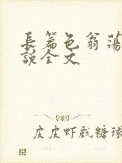 长篇色翁荡熄小说全文