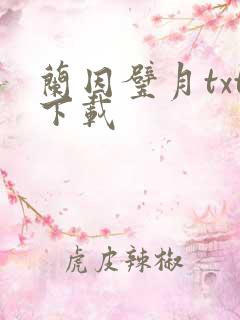 兰因璧月txt下载