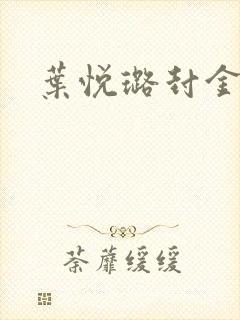 叶悦璐封金小说