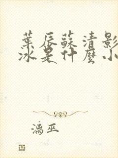 叶辰苏清影秦若冰是什么小说