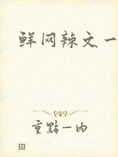 鲜网辣文一对一