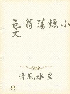 色翁荡熄小说全文