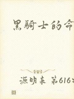 黑骑士的命令