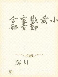 合家欢黄小梅全部章节