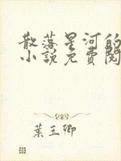 散落星河的记忆小说免费阅读全文