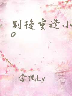 别后重逢小说po