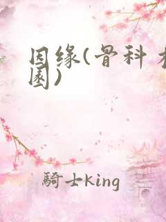 因缘(骨科 校园)