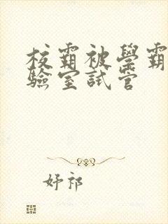 校霸被学霸压实验室试管