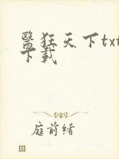 医狂天下txt下载
