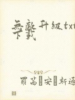 无敌升级txt下载