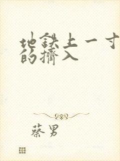 地铁上一寸一寸的挤入