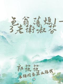 色翁荡熄1—13老卫淑芬