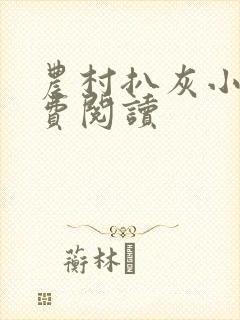 农村扒灰小说免费阅读