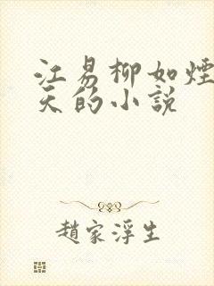 江易柳如烟秦少天的小说