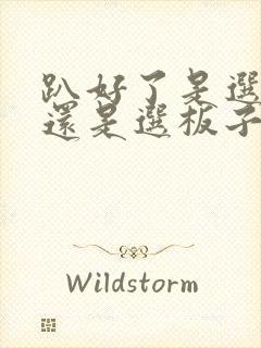 趴好了是选皮带还是选板子