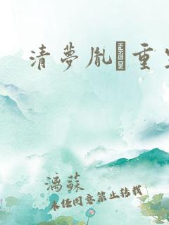 清梦胤礽重生