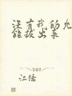 没有我的允许不能拔出来