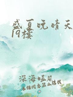 盛夏晚晴天小说19楼