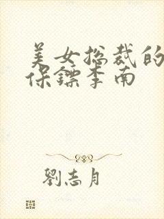 美女总裁的护花保镖李南