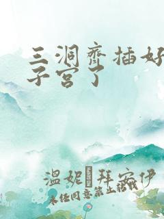 三洞齐插好深到子宫了