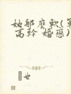 她那么软(军婚 高干 婚恋)完结