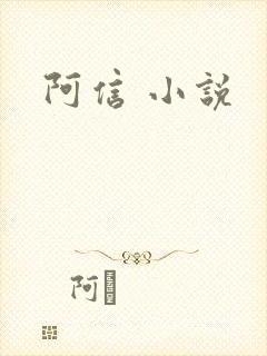阿信 小说