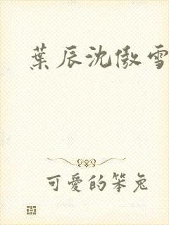 叶辰沈傲雪宁馨